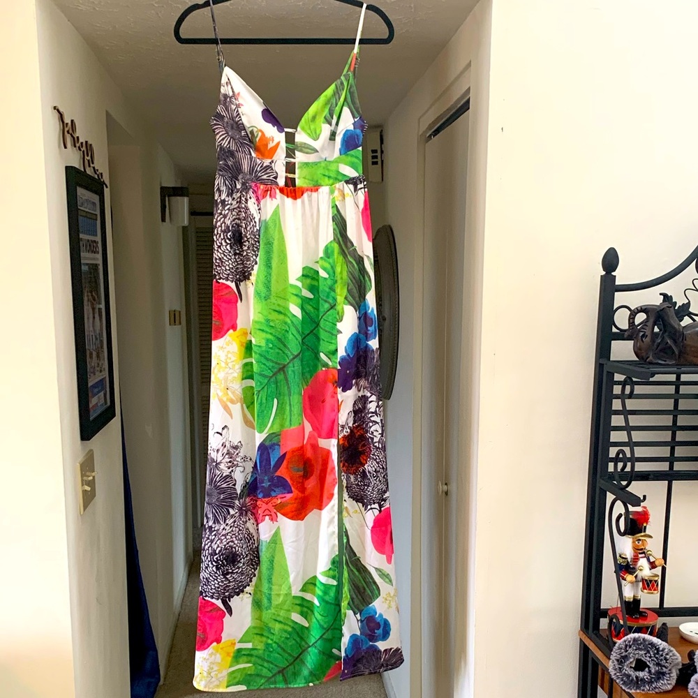 Colorful maxi dress